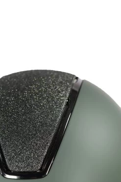 Horze Monarch Metallic Glitter Helmet -Sports - Equestrian Riding Shop 30073 BKGR GR 05