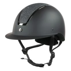 Horze Monarch Metallic Glitter Helmet -Sports - Equestrian Riding Shop 30073 BL DG 1