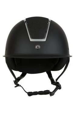 Horze Monarch Metallic Glitter Helmet -Sports - Equestrian Riding Shop 30073 bl bl 02