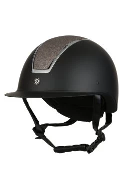 Horze Monarch Metallic Glitter Helmet -Sports - Equestrian Riding Shop 30073 bl brz 01