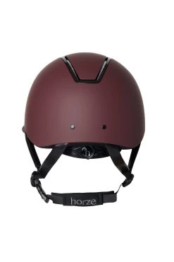 Horze Noir Riding Helmet With Shiny Frame & Sun Visor 38 Horze Noir Riding Helmet With Shiny Frame & Sun Visor -Sports - Equestrian Riding Shop 30084 RMBU 4