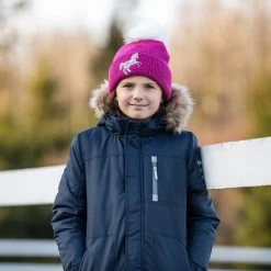 Horze Terry Kids Reflective Knitted Hat 18 Horze Terry Kids Reflective Knitted Hat -Sports - Equestrian Riding Shop 30890 FDPI 2