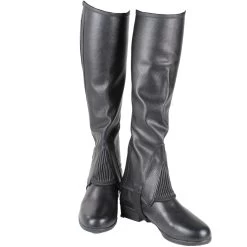 Mink Horse Half Chaps In Full Leather -Sports - Equestrian Riding Shop 313129 BL 3