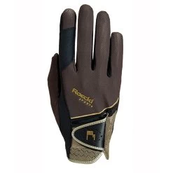 Roeckl Madrid Function Micro Mesh / Drytec Riding Gloves -Sports - Equestrian Riding Shop 31645 DBR GO 1