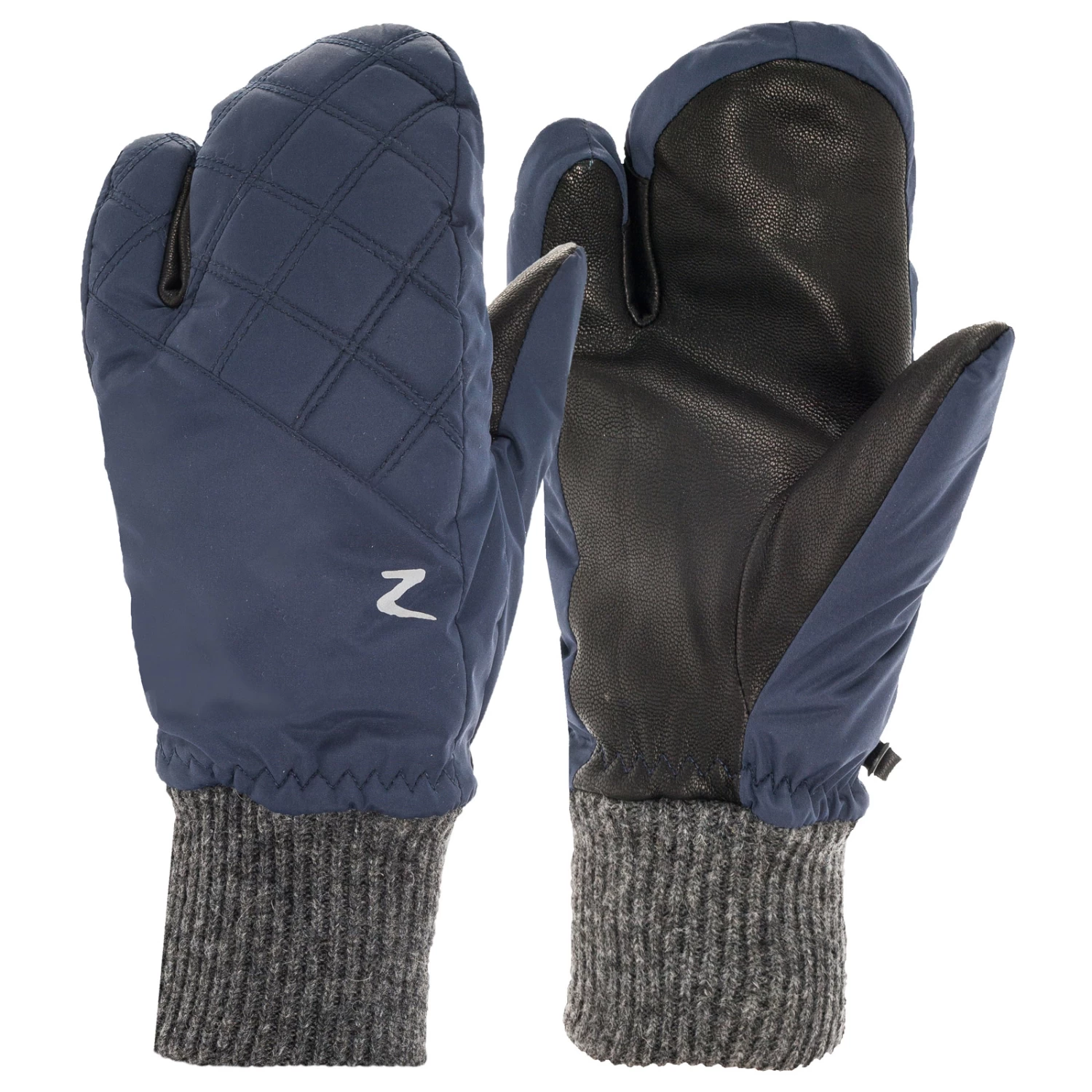 Horze Padded 3-Finger Winter Mittens 4 Horze Padded 3-Finger Winter Mittens - Image 2