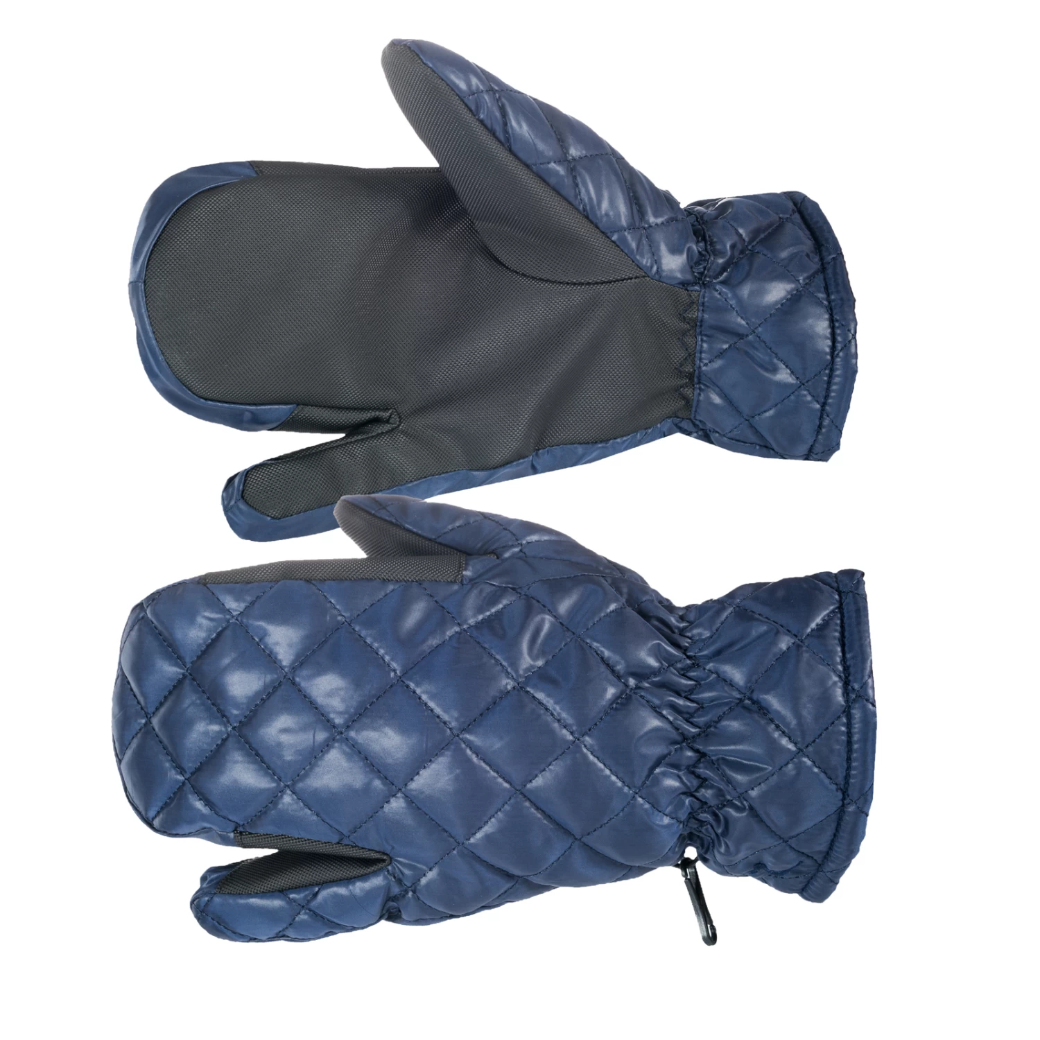 Horze Quilted 3-finger Winter Riding Gloves 6 Horze Quilted 3-finger Winter Riding Gloves - Image 4