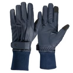 Horze PU Leather Fleece-Lined Riding Gloves -Sports - Equestrian Riding Shop 31705 VDB 1