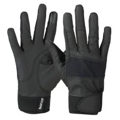 Horze Women's Stretch Riding Gloves With Neoprene Cuffs