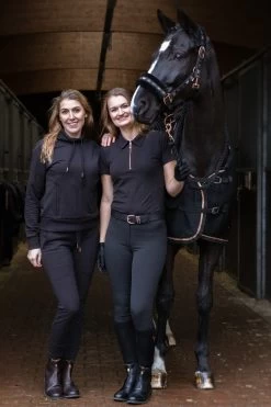 Horze Lianna Riding Gloves With PU Palm -Sports - Equestrian Riding Shop 31720 bl 05