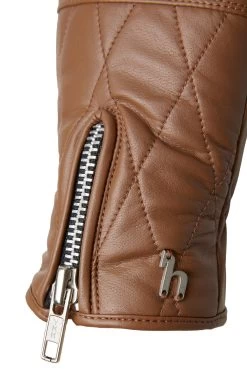 Horze Theresa Women's Vegan Leather Winter Riding Gloves -Sports - Equestrian Riding Shop 31726 BR 4
