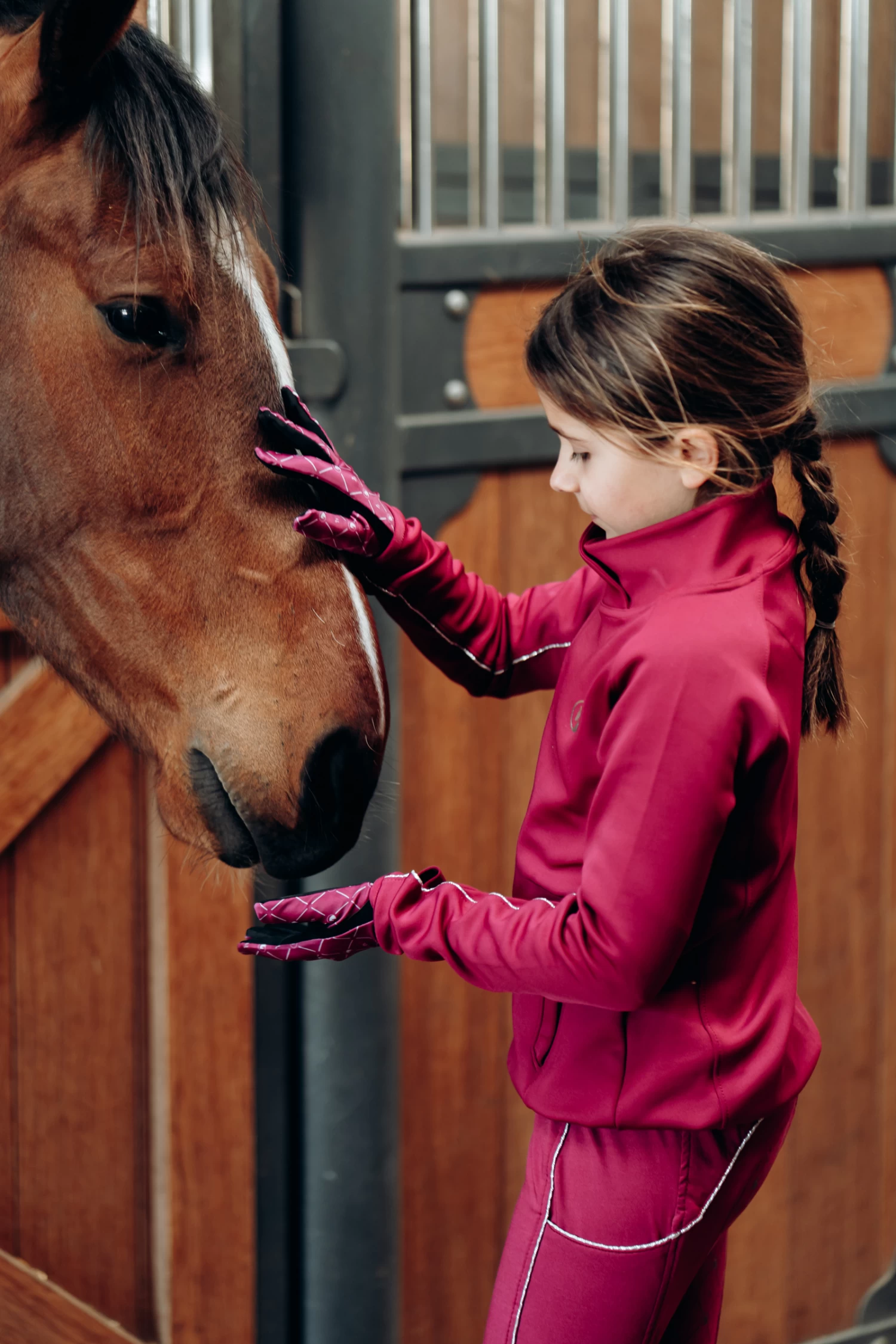 Horze Fia Kids Riding Gloves 7 Horze Fia Kids Riding Gloves - Image 5