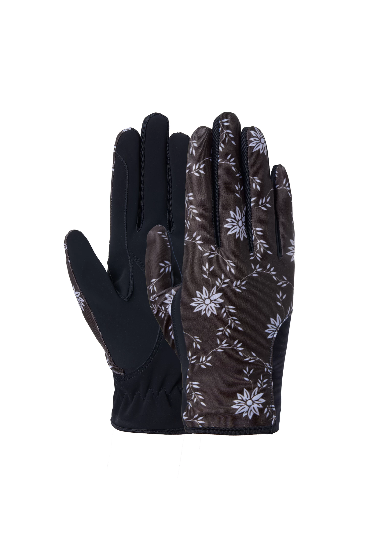 Horze Edina Women's Printed Riding Gloves 3 Horze Edina Women's Printed Riding Gloves