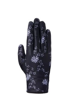 Horze Edina Women's Printed Riding Gloves 33 Horze Edina Women's Printed Riding Gloves -Sports - Equestrian Riding Shop 31729 bl 02