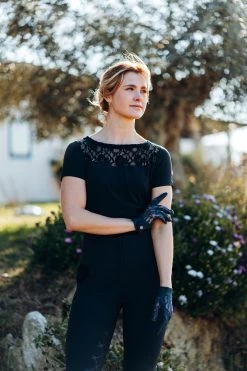 B Vertigo Women's Lace Riding Gloves -Sports - Equestrian Riding Shop 31739 VDB 5