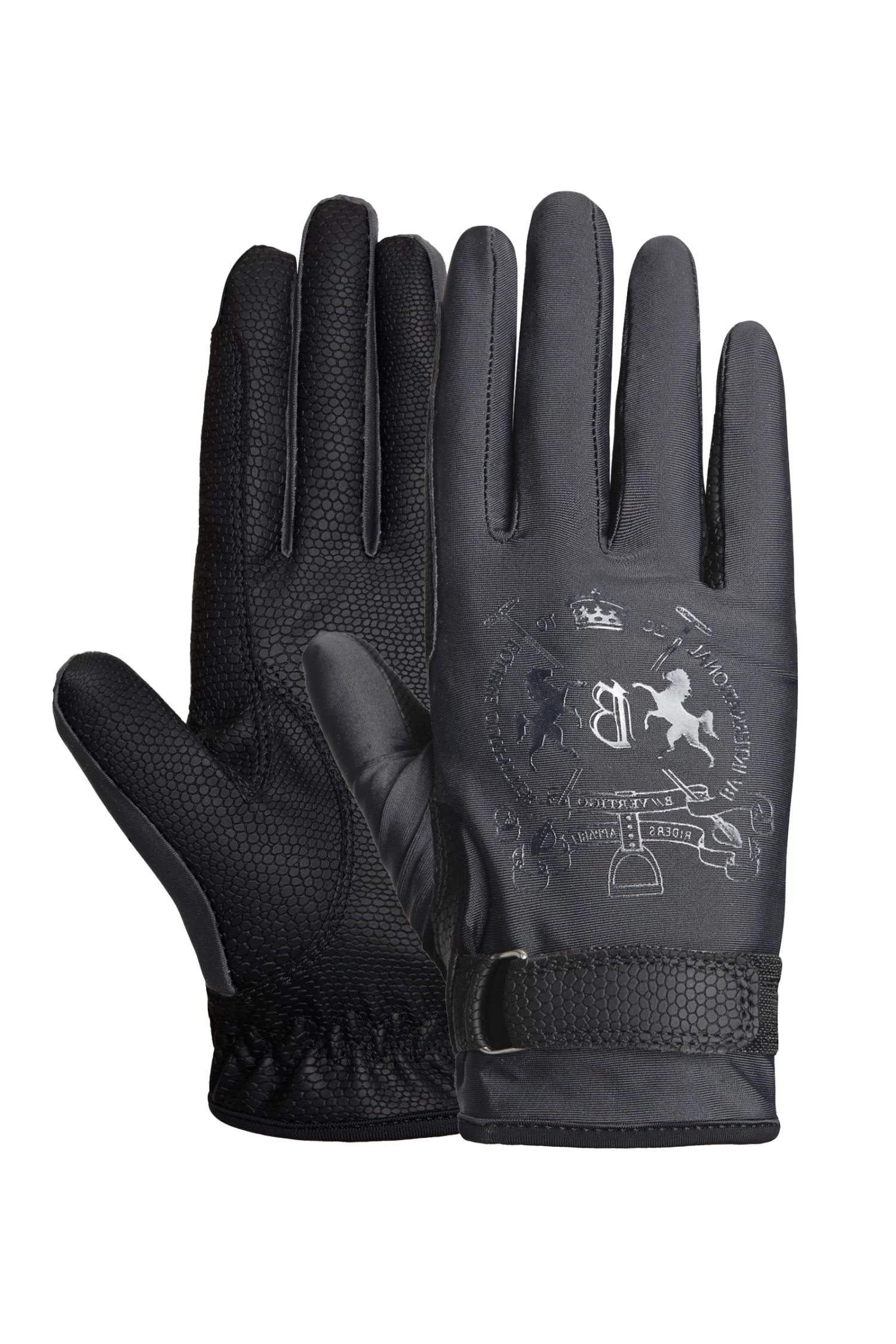 B Vertigo Laia Women's Riding Gloves With Logo Print 14 B Vertigo Laia Women's Riding Gloves With Logo Print - Image 12