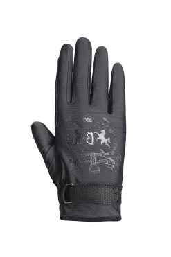 B Vertigo Laia Women's Riding Gloves With Logo Print 34 B Vertigo Laia Women's Riding Gloves With Logo Print -Sports - Equestrian Riding Shop 31745 085 02