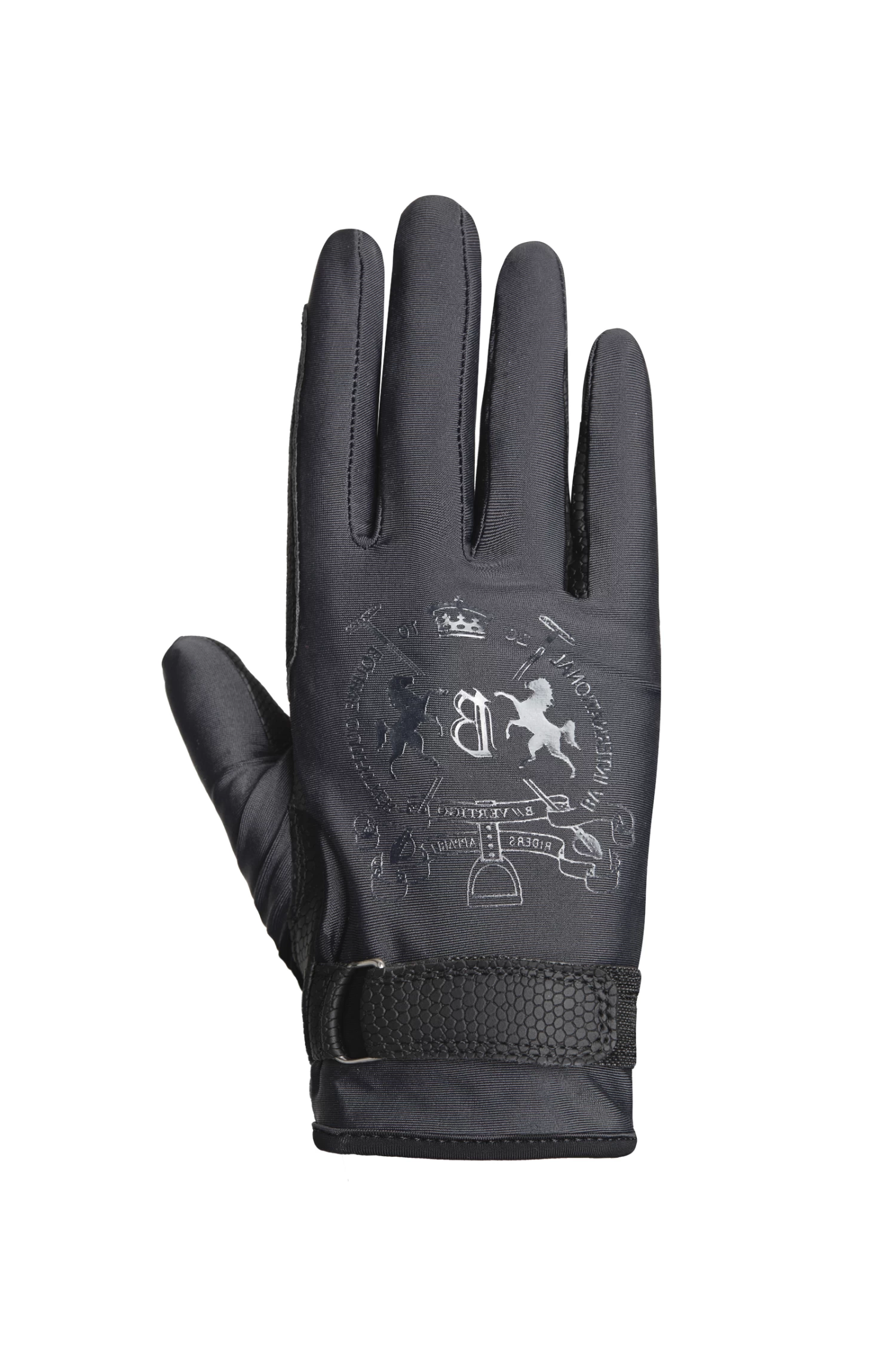 B Vertigo Laia Women's Riding Gloves With Logo Print 15 B Vertigo Laia Women's Riding Gloves With Logo Print - Image 13