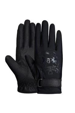 B Vertigo Laia Women's Riding Gloves With Logo Print 39 B Vertigo Laia Women's Riding Gloves With Logo Print -Sports - Equestrian Riding Shop 31745 099 1