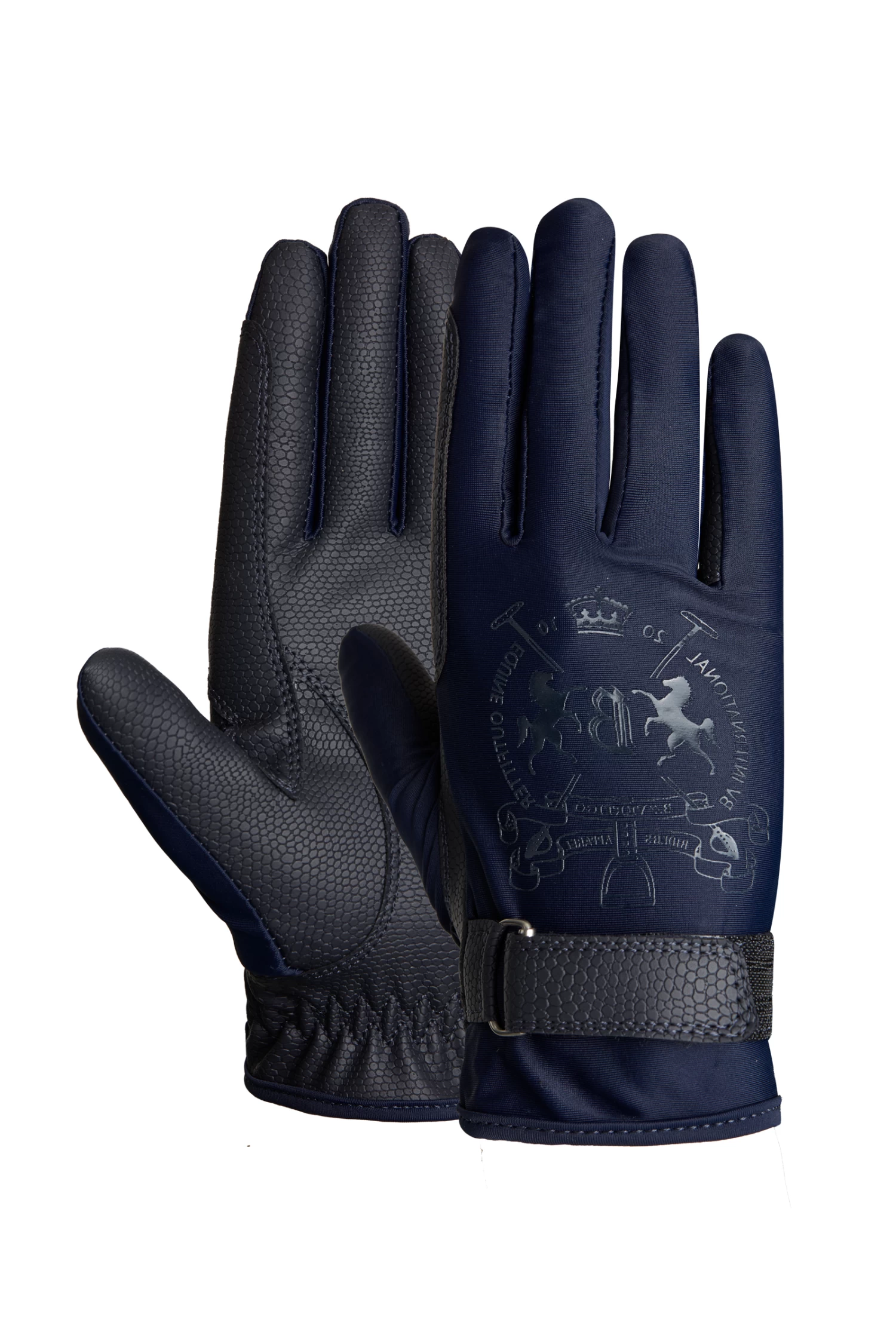 B Vertigo Laia Women's Riding Gloves With Logo Print 3 B Vertigo Laia Women's Riding Gloves With Logo Print