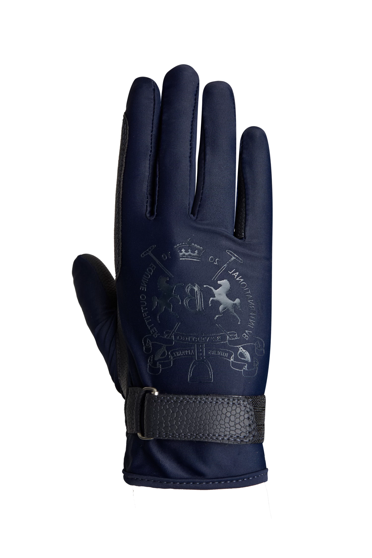 B Vertigo Laia Women's Riding Gloves With Logo Print 4 B Vertigo Laia Women's Riding Gloves With Logo Print - Image 2