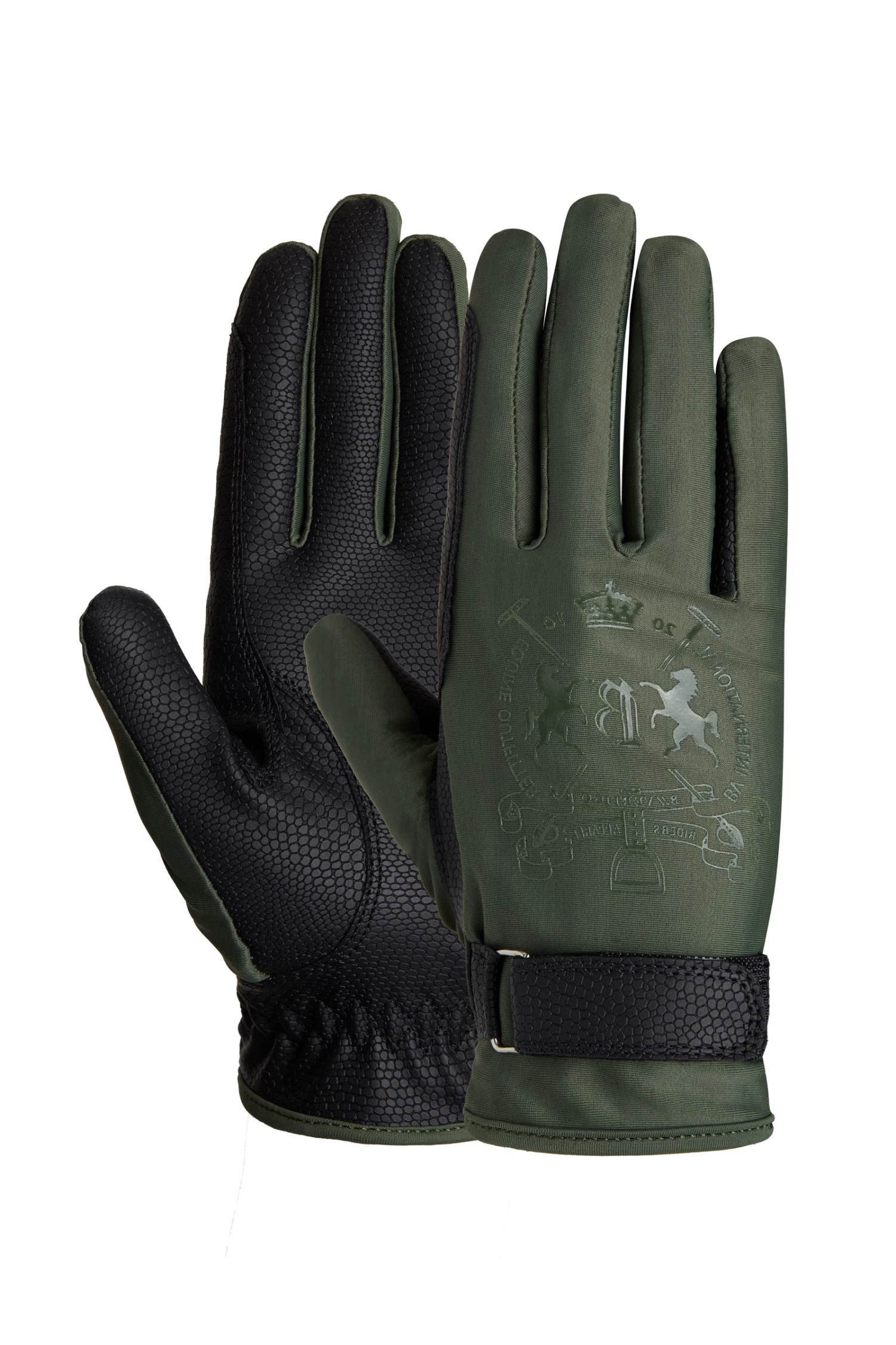 B Vertigo Laia Women's Riding Gloves With Logo Print 8 B Vertigo Laia Women's Riding Gloves With Logo Print - Image 6