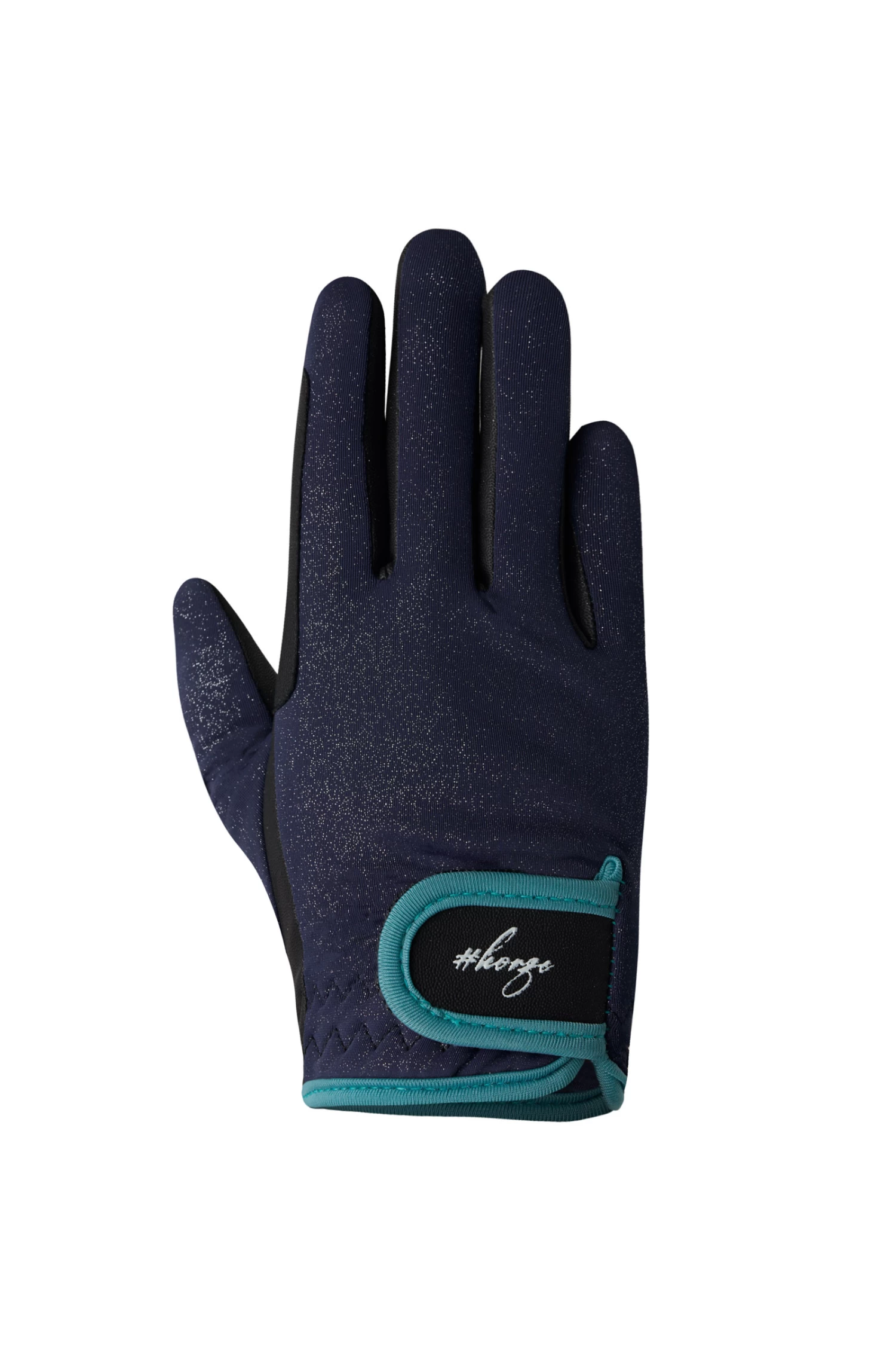 Horze Finola Kid's Glitter Riding Gloves 11 Horze Finola Kid's Glitter Riding Gloves - Image 9