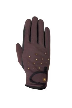 Horze Joana Winter Riding Gloves With Rhinestones -Sports - Equestrian Riding Shop 31763 784 02