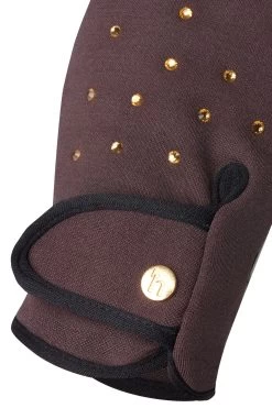 Horze Joana Winter Riding Gloves With Rhinestones -Sports - Equestrian Riding Shop 31763 784 05