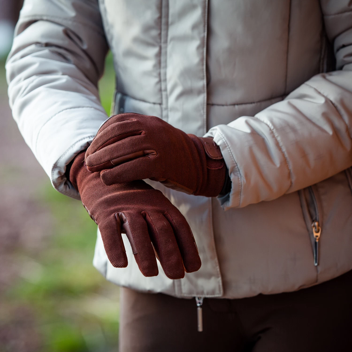 Horze Women's Winter Riding Gloves 9 Horze Women's Winter Riding Gloves - Image 7