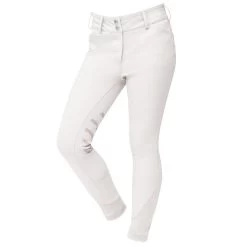 Dublin Prime Gel Knee Patch Breeches, Junior -Sports - Equestrian Riding Shop 323887 WH 1