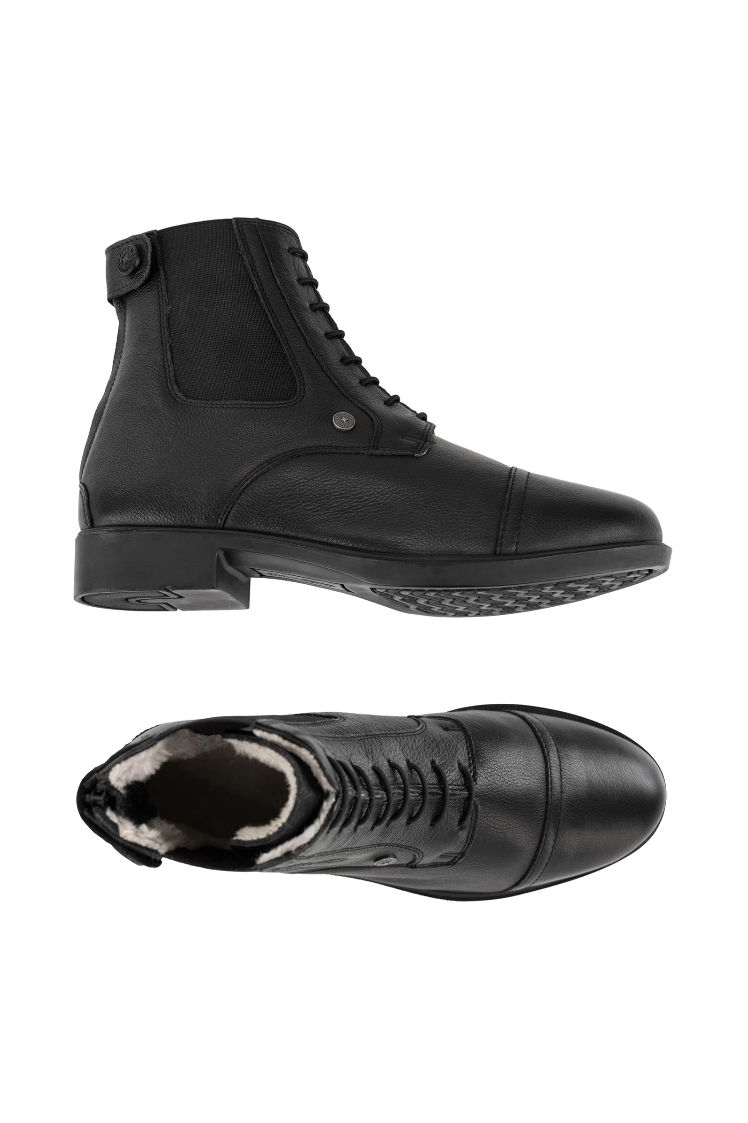 Suedwind Footwear Nova Kids Back Zip Lace Soft Kids' Winter Jodhpur Boots 4 Suedwind Footwear Nova Kids Back Zip Lace Soft Kids' Winter Jodhpur Boots - Image 2