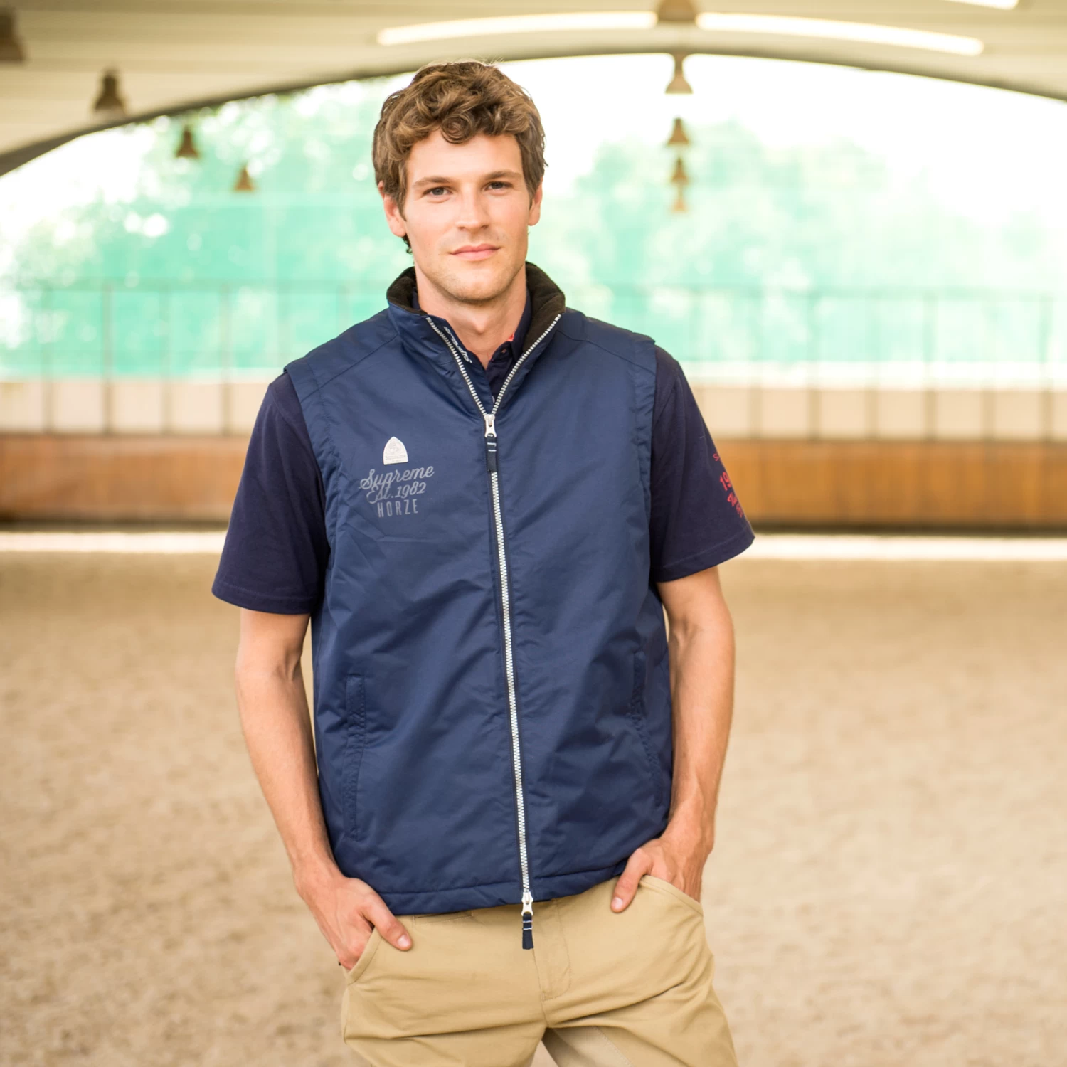 Horze Lino Unisex Club Riding Vest 7 Horze Lino Unisex Club Riding Vest - Image 5