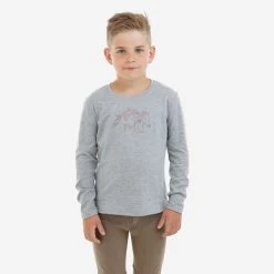 Cavalliera Riding Top For Kids Long Sleeve, IVY