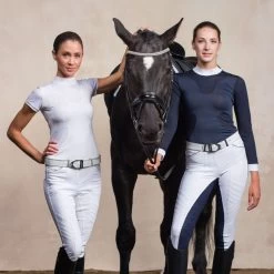 Cavalliera Riding Show Shirt High Style Long Sleeve -Sports - Equestrian Riding Shop 330132 DB DB 3