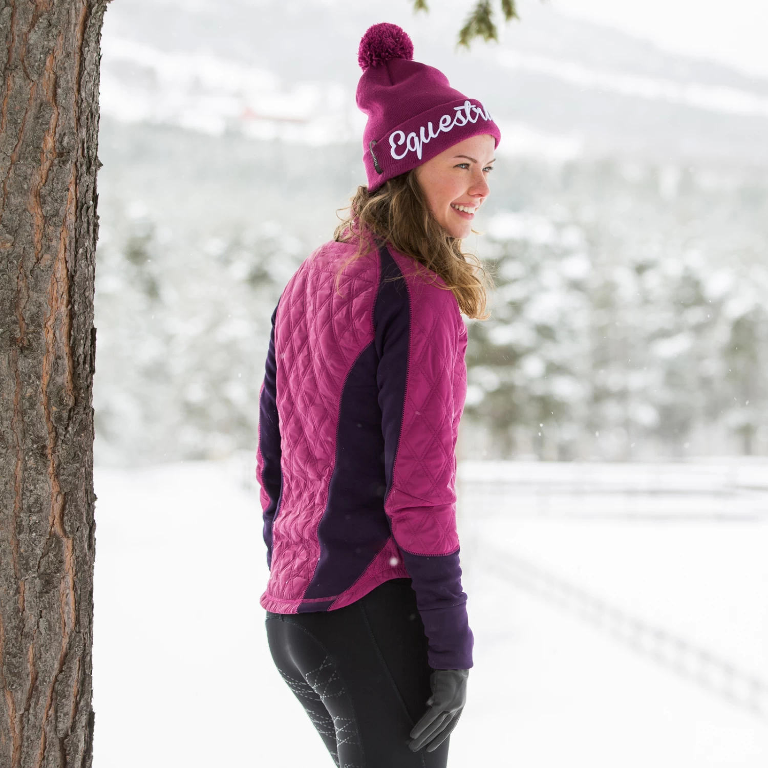 Horze Zoe Women's Lightweight Padded Riding Jacket 18 Horze Zoe Women's Lightweight Padded Riding Jacket - Image 16