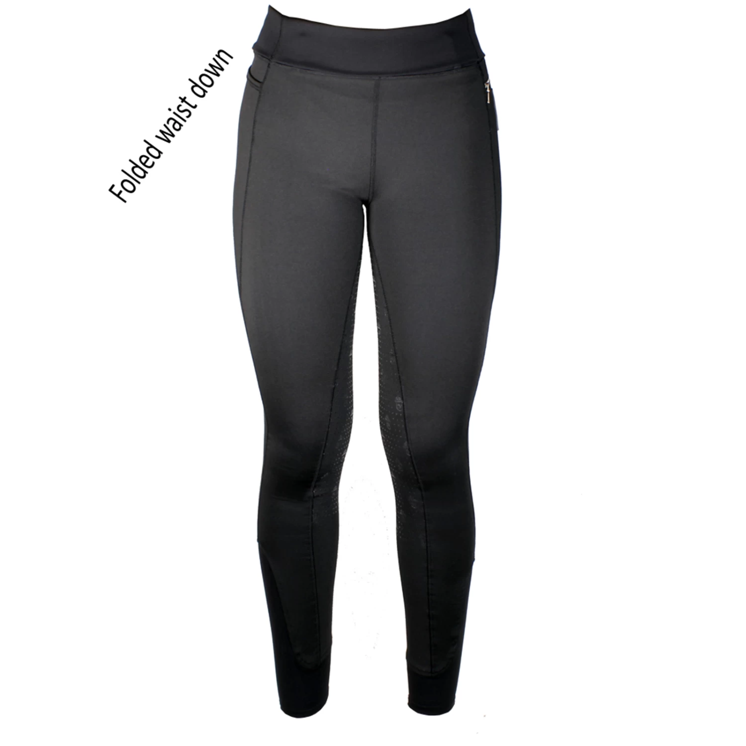 Mink Horse Kids Riding Tight SHOW-OFF, Folded Waist 4 Mink Horse Kids Riding Tight SHOW-OFF, Folded Waist - Image 2