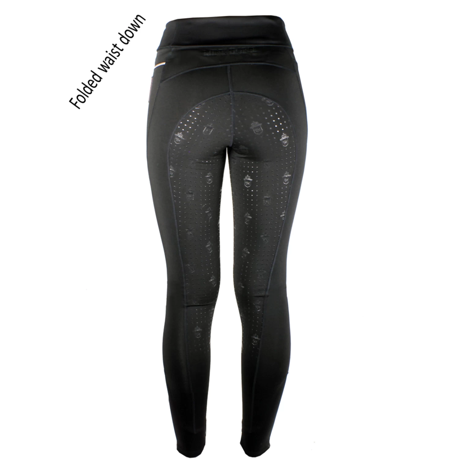 Mink Horse Kids Riding Tight SHOW-OFF, Folded Waist 6 Mink Horse Kids Riding Tight SHOW-OFF, Folded Waist - Image 4