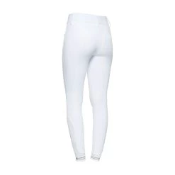 Cavalleria Toscana American Knee Grip Breeches For Women With Perforated Logo Tape 22 Cavalleria Toscana American Knee Grip Breeches For Women With Perforated Logo Tape -Sports - Equestrian Riding Shop 331276 WH 1