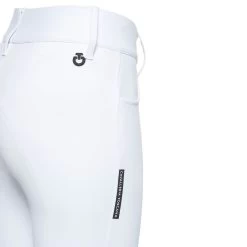 Cavalleria Toscana American Knee Grip Breeches For Women With Perforated Logo Tape 25 Cavalleria Toscana American Knee Grip Breeches For Women With Perforated Logo Tape -Sports - Equestrian Riding Shop 331276 WH 4