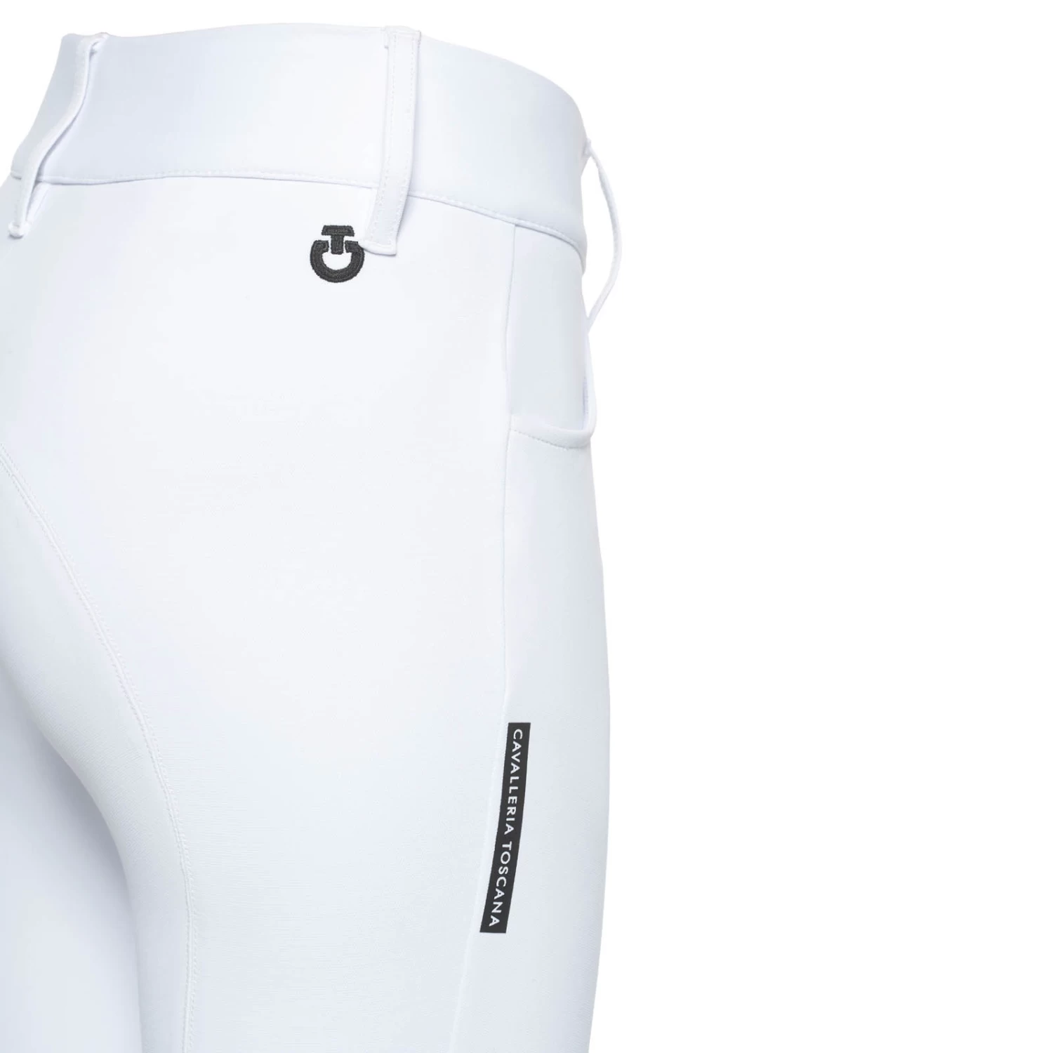 Cavalleria Toscana American Knee Grip Breeches For Women With Perforated Logo Tape 14 Cavalleria Toscana American Knee Grip Breeches For Women With Perforated Logo Tape - Image 12