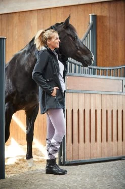 Horze Freya Women's Long Soft-shell Riding Jacket -Sports - Equestrian Riding Shop 33154 BL 7