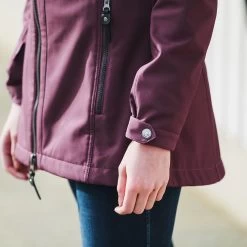 Horze Freya Women's Long Soft-shell Riding Jacket -Sports - Equestrian Riding Shop 33154 PRPU 10