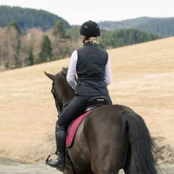 Horze Women's Classic Quilted Riding Vest -Sports - Equestrian Riding Shop 33211 BL 3