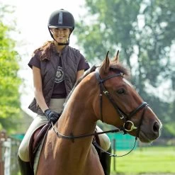 Horze Women's Classic Quilted Riding Vest -Sports - Equestrian Riding Shop 33211 DBR 3