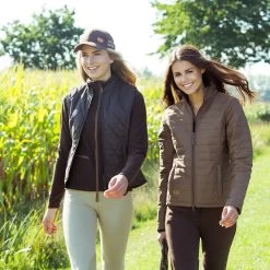 Horze Women's Classic Quilted Riding Vest -Sports - Equestrian Riding Shop 33211 DBR 6