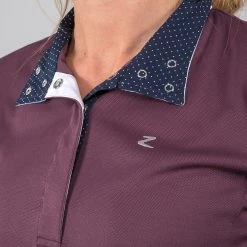 Horze Blaire Women's Short-Sleeved Functional Show Shirt -Sports - Equestrian Riding Shop 33221 EDPU 2