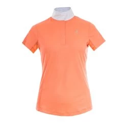 Horze Blaire Women's Short-Sleeved Functional Show Shirt -Sports - Equestrian Riding Shop 33221 FLPI 1