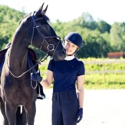 Horze Blaire Women's Short-Sleeved Functional Show Shirt -Sports - Equestrian Riding Shop 33221 PDB 2