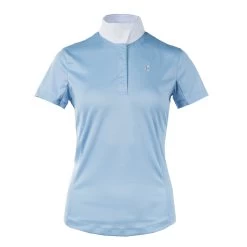 Horze Blaire Women's Short-Sleeved Functional Show Shirt -Sports - Equestrian Riding Shop 33221 SLB 1