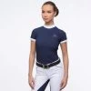 Cavalliera Princess Short Sleeve Riding Show Shirt 2 Cavalliera Princess Short Sleeve Riding Show Shirt -Sports - Equestrian Riding Shop 332340 DB 1